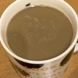 生姜でポカポカカフェオレ